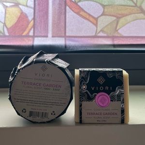BNIP Viori Terrace Garden shampoo and conditioner bars